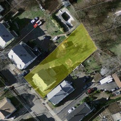 54 Cook St, Newton MA 02458-1336 aerial view