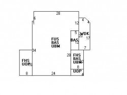39 Rockledge Rd, Newton MA 02461-1818 floor plan