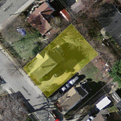 220 Chapel St, Newton MA 02458-1310 aerial view