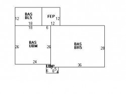49 Redwood Rd, Newton MA 02459-3124 floor plan