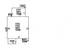 102 Floral St, Newton MA 02461-1523 floor plan