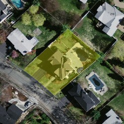 52 Peregrine Rd, Newton MA 02459-3440 aerial view