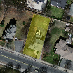 451 Crafts St, Newton MA 02465-1735 aerial view