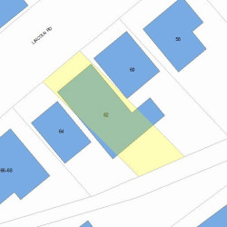 62 Lincoln Rd, Newton MA  02458-1254 plot plan