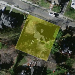 64 Fairmont Ave, Newton MA  02458-2506 aerial view