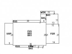 25 Pilgrim Rd, Newton MA 02468-2124 floor plan