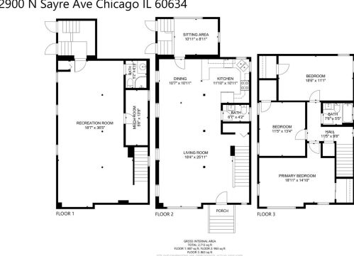 2900 Sayre Ave, Chicago IL 60634-4745 exterior
