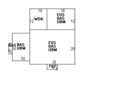 1303 Walnut St, Newton MA 02461-1853 floor plan