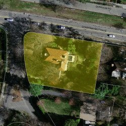 386 Commonwealth Ave, Newton MA 02459 aerial view