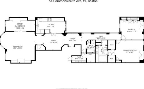 54 Commonwealth Ave, Boston MA  exterior