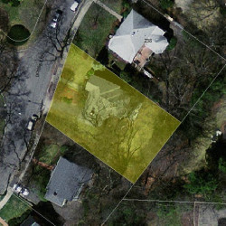 244 Dorset Rd, Newton MA 02468-1428 aerial view