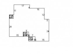 41 Hargrave Cir, Newton MA  02461-1108 floor plan