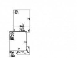 236 Cherry St, Newton MA 02465-1246 floor plan