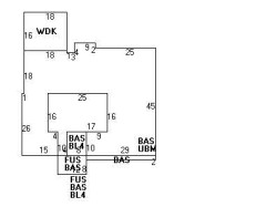 83 Redwood Rd, Newton MA 02459-3124 floor plan