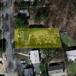 15 Cragmore Rd, Newton MA 02464-1008 aerial view