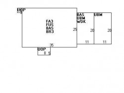 182 Homer St, Newton MA  02459-1518 floor plan