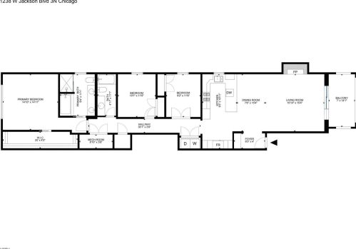 1238 Jackson Blvd, Chicago IL 60607-2814 exterior