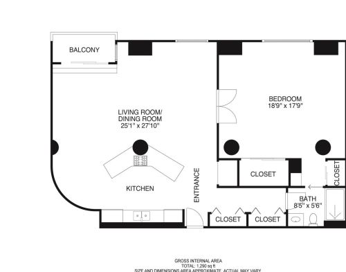 345 Canal St, Chicago IL  60606-1201 exterior