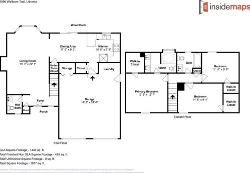 5996 Wellborn Trl, Lithonia GA  30058-8306 exterior