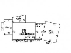 40 Arlo Rd, Newton MA 02464-1001 floor plan