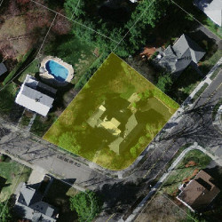 110 Levbert Rd, Newton MA 02459-3063 aerial view