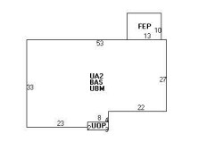 210 Cotton St, Newton MA 02458-2642 floor plan