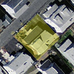 16 Quirk Ct, Newton MA  02458-1224 aerial view