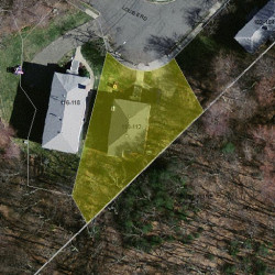 110 Louise Rd, Boston MA  02467-1914 aerial view