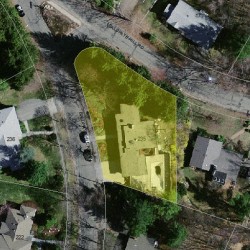 235 Baldpate Hill Rd, Newton MA 02459-2869 aerial view