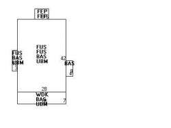 19 Hillside Rd, Newton MA 02461-1421 floor plan