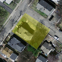 36 Charles St, Newton MA 02461-1613 aerial view