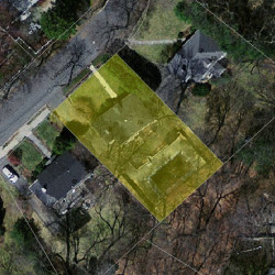 64 Larchmont Ave, Newton MA 02468-2030 aerial view