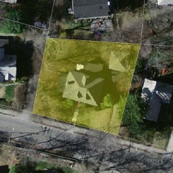 47 Cabot St, Newton MA 02458-2501 aerial view