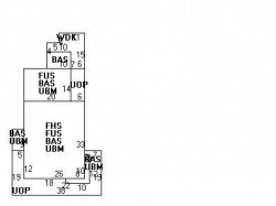 44 Bowdoin St, Newton MA 02461-1432 floor plan