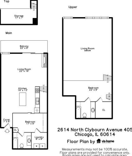 2614 Clybourn Ave, Chicago IL  60614-1036 exterior