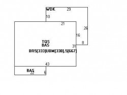 24 Carl St, Newton MA 02461-1906 floor plan