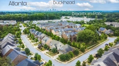 3496 Brookleigh Ln, Atlanta GA  30319-2218 exterior