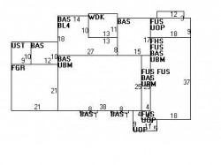 39 Gordon Rd, Newton MA 02468-1002 floor plan