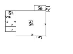43 Oak St, Newton MA 02464-1407 floor plan