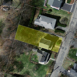 37 Cummings Rd, Newton MA 02459-1734 aerial view