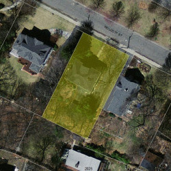 398 Wolcott St, Newton MA  02466-1533 aerial view
