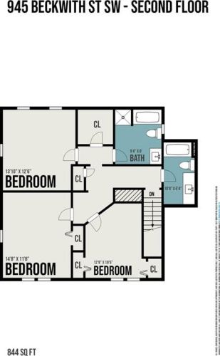 945 Beckwith St, Atlanta GA 30314-3122 exterior