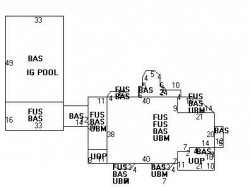 148 Highland Ave, Newton MA  02465-2510 floor plan