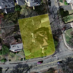 161 Homer St, Newton MA  02459-1515 aerial view