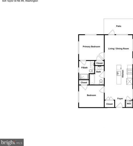 824 Taylor St, Washington DC  20011-5835 exterior