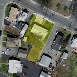266 Derby St, Newton MA 02465-1006 aerial view