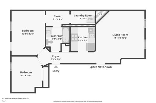 20 Springfield St, Boston MA exterior