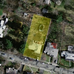 59 Kenilworth St, Newton MA  02458-2705 aerial view