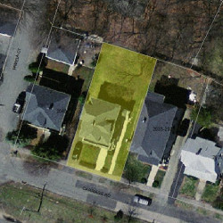 2039 Commonwealth Ave, Newton MA  02466-2005 aerial view