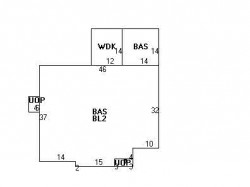 282 Mill St, Newton MA 02460-2436 floor plan